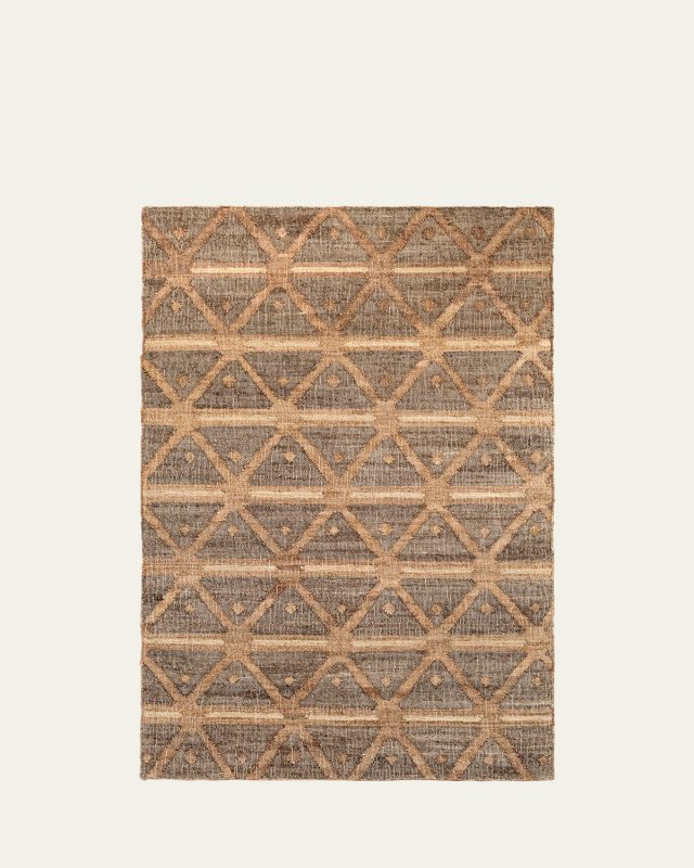Rumi Handwoven Jute Rug, 5' x 8'